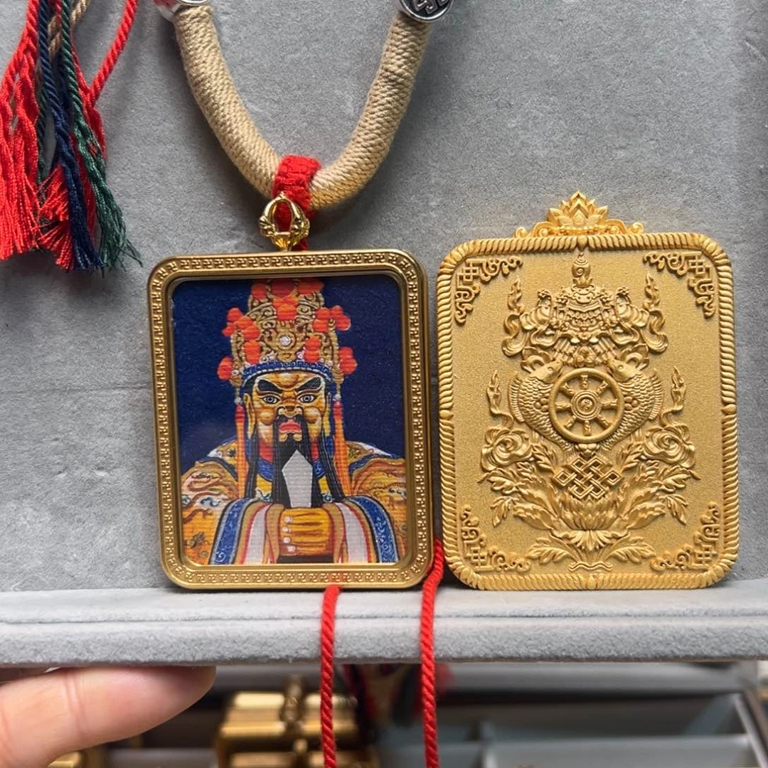 吊坠㊣***生双面铜壳9号绳