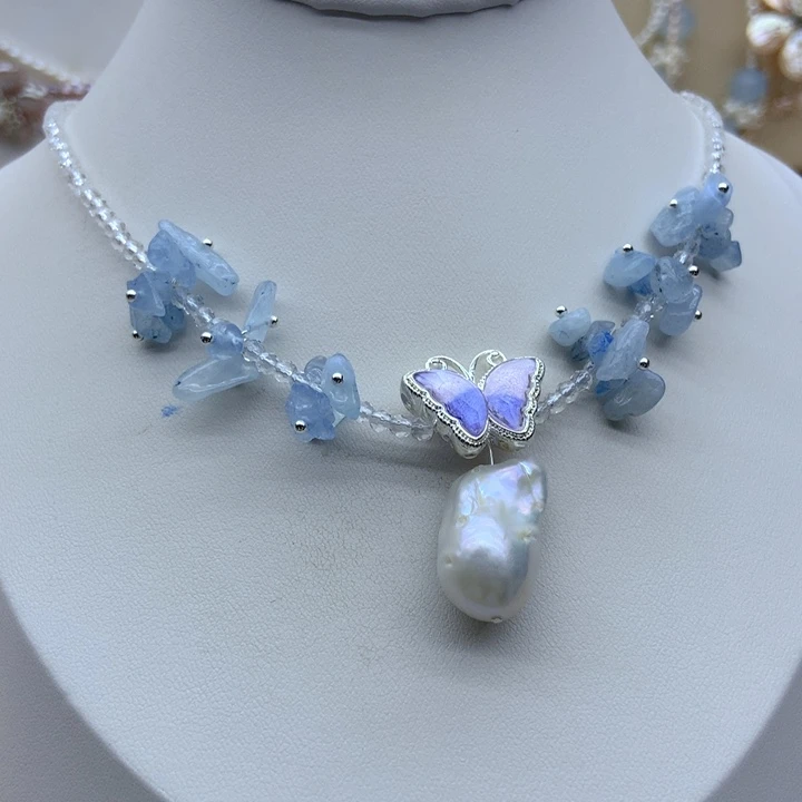 颈饰未镶嵌淡水珍珠