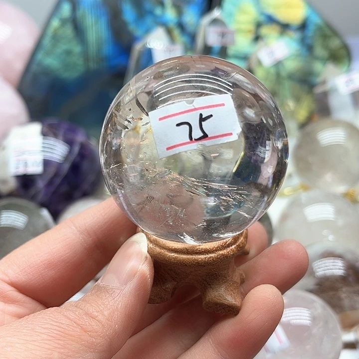 水晶201克水晶球未镶嵌阿*尔