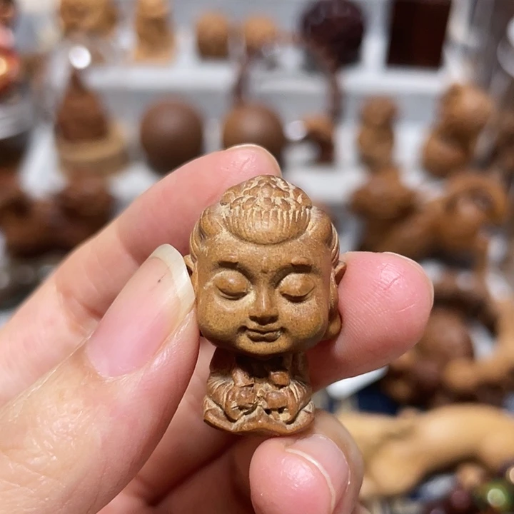 檀香木其他木**·宝宝佛快乐周天印度老山檀香