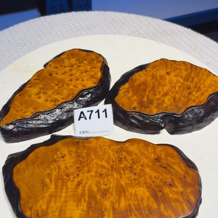 香榧木大漆工艺干泡茶盘3个