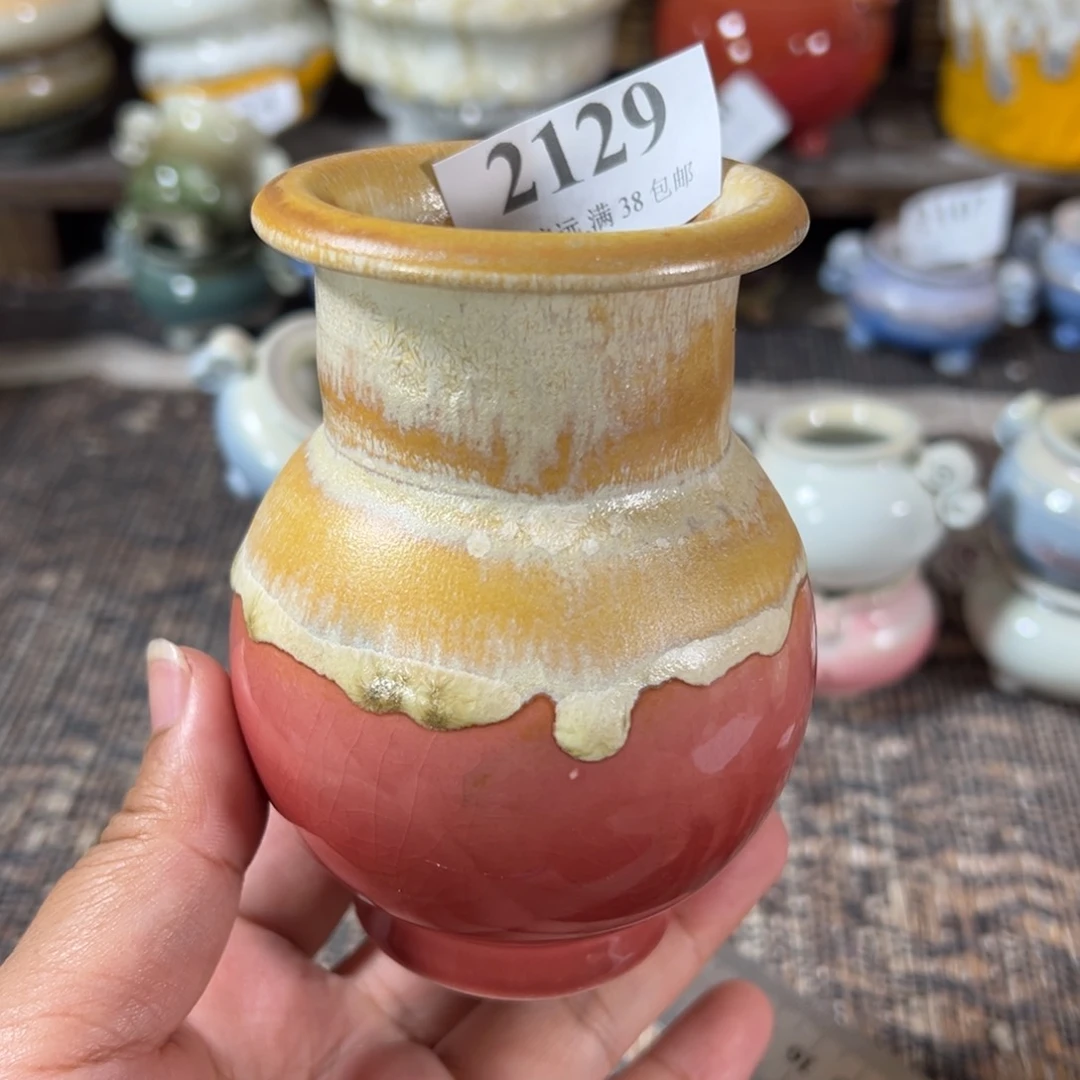 口5高10 手工花盆满30包邮