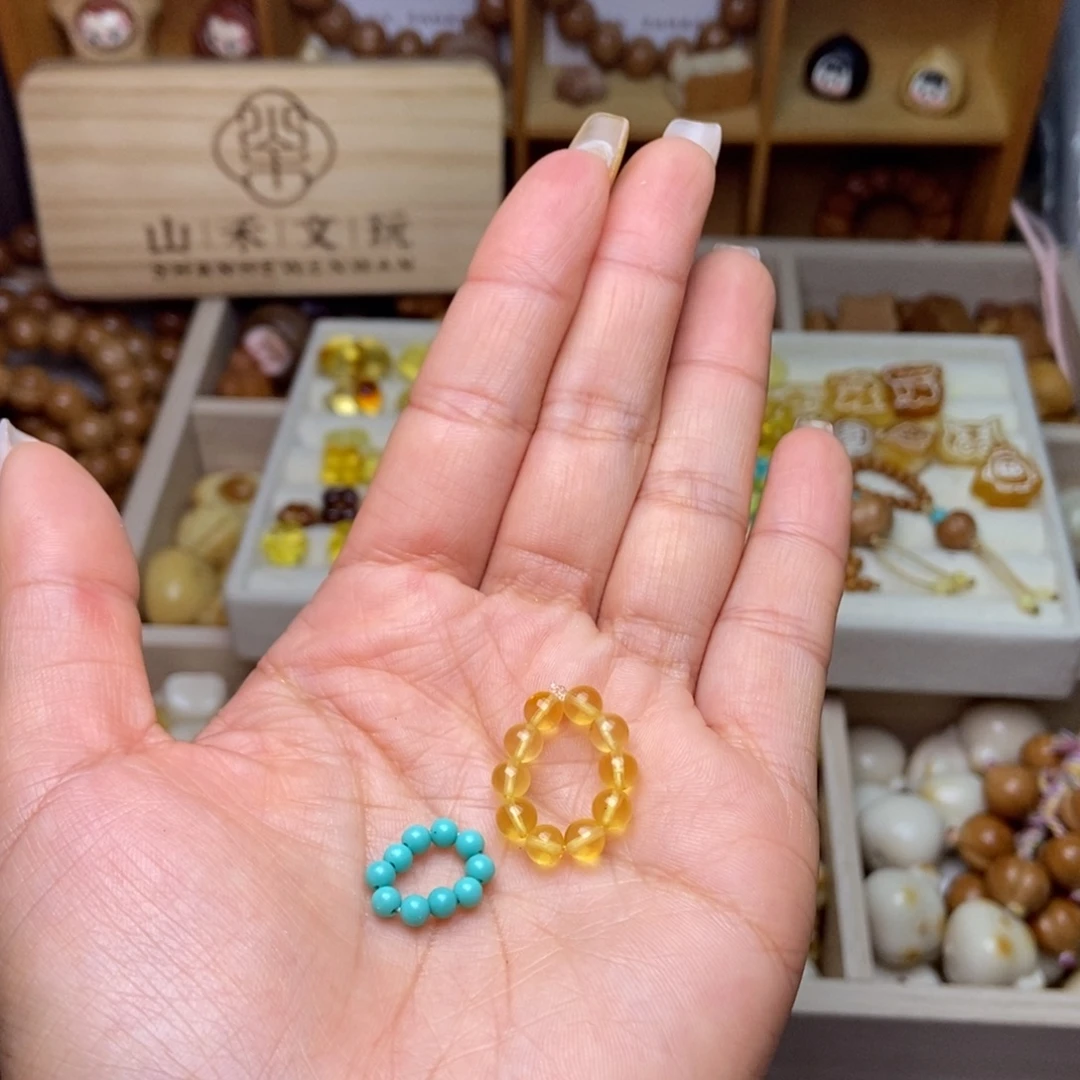 猴头核桃手串透蜜卡和小绿卡