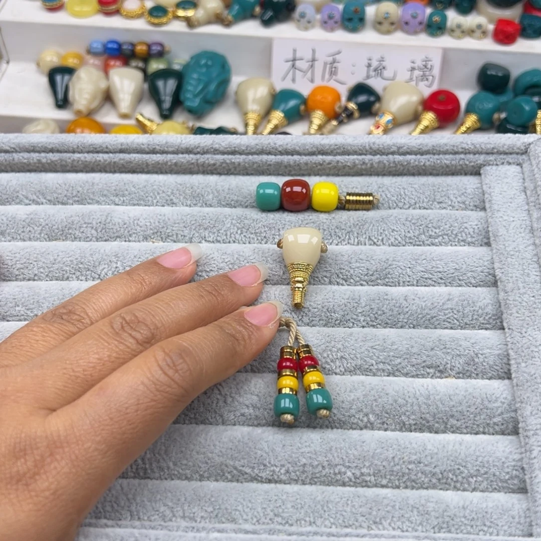 烟***颜手工艺品琉璃卡9➕的套件