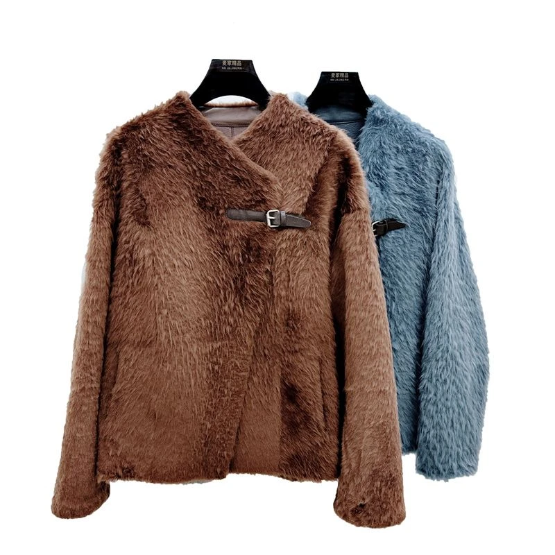 人造皮草 【李美丽专享】皮草外套PM8319