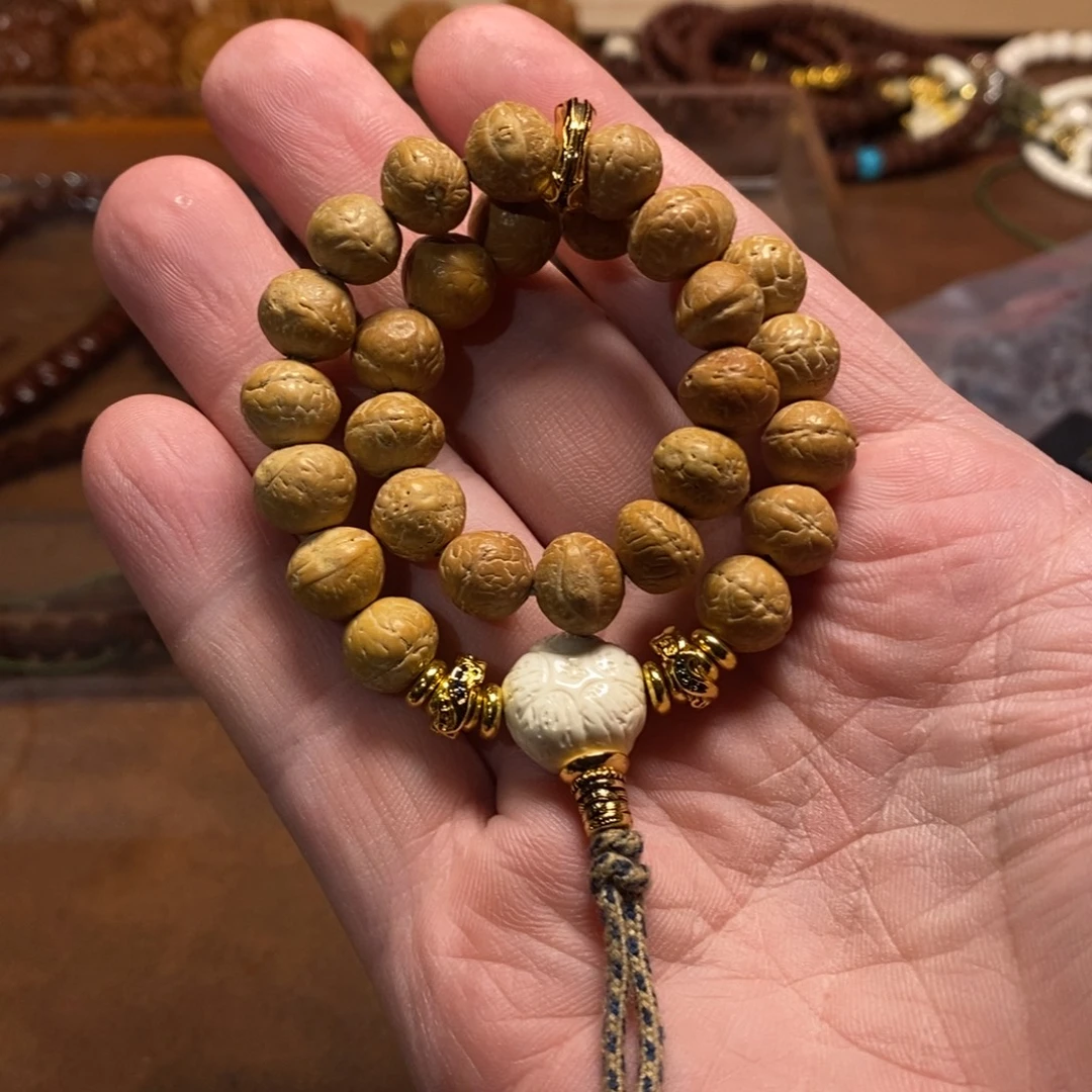 野***祥手串金刚菩提凤眼9+