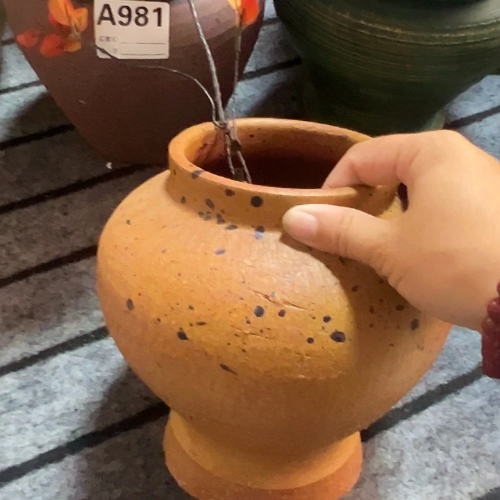微瑕土陶默认打孔高20口11