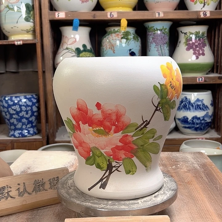 鱼尾牡丹 新款新款陶瓷陶瓷
