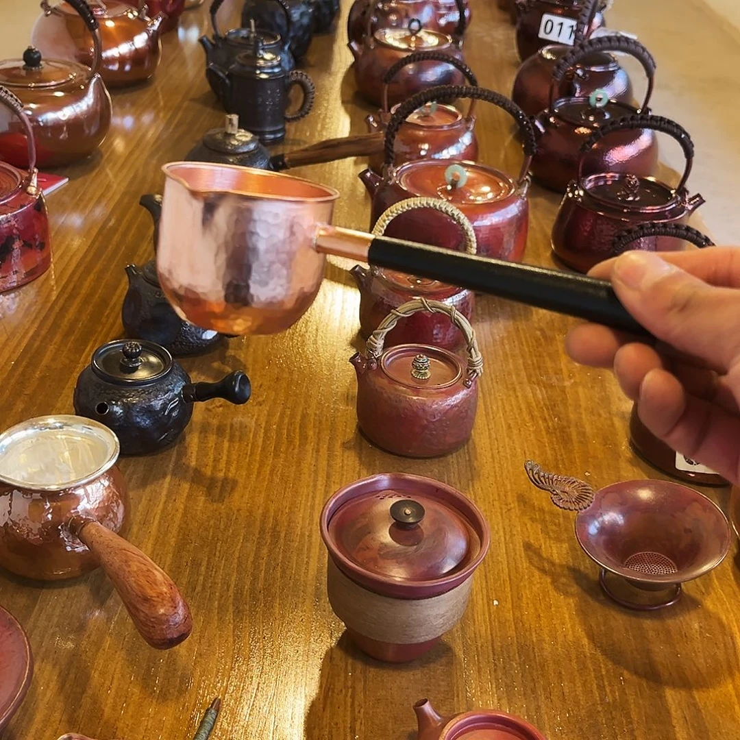 原色公杯手工锻打工艺