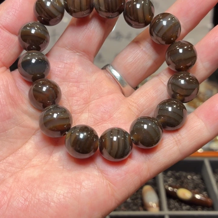 玛瑙/玉髓散珠_HEIMORI 天然天珠