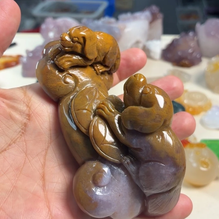 未镶嵌吊坠(不含链)玛瑙/玉髓