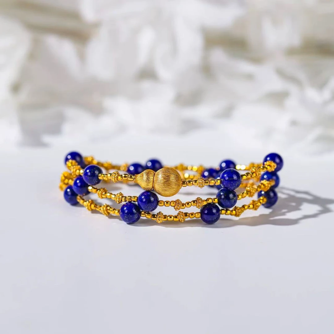 青金石原创设计款项链