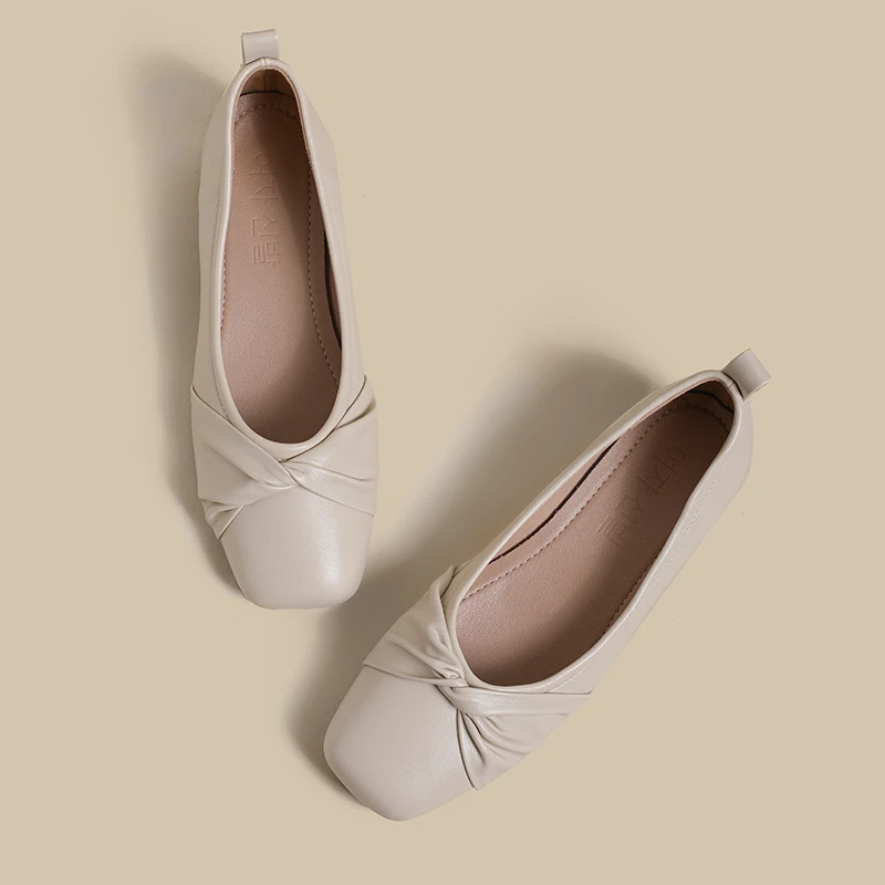 港风（2140）新款女鞋时尚潮流百搭低跟舒适款