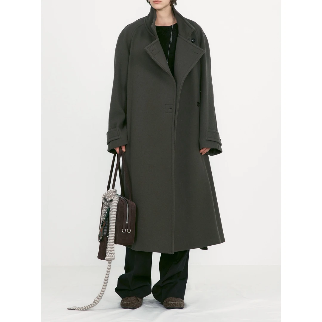 SANSTORE LOW CLASSIC 长款毛呢大衣 25秋冬