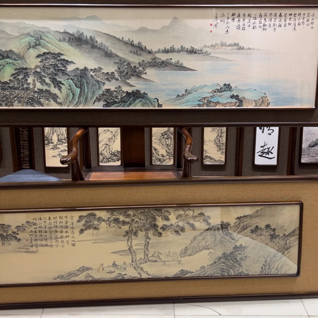 (***润国画亲笔手绘作品