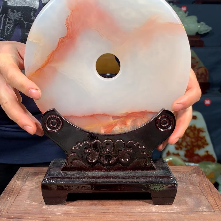 石材天然原石摆件