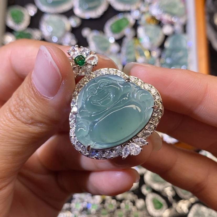 【闪购商品】翡翠项链未镶嵌天然