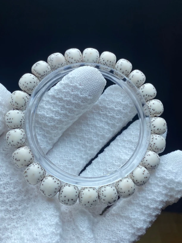 海南星月菩提 原生态10/9  双留白 麦芒星