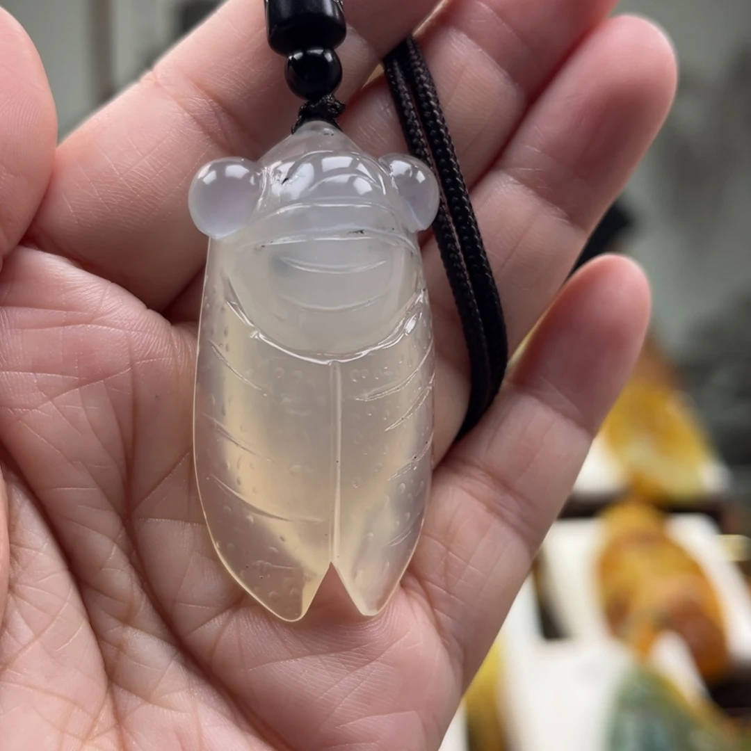 岫玉未镶嵌挂件挂件