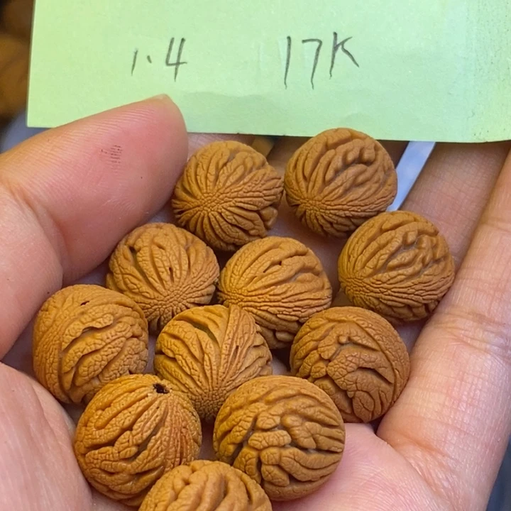 桃核吊坠秦岭龙纹桃核22