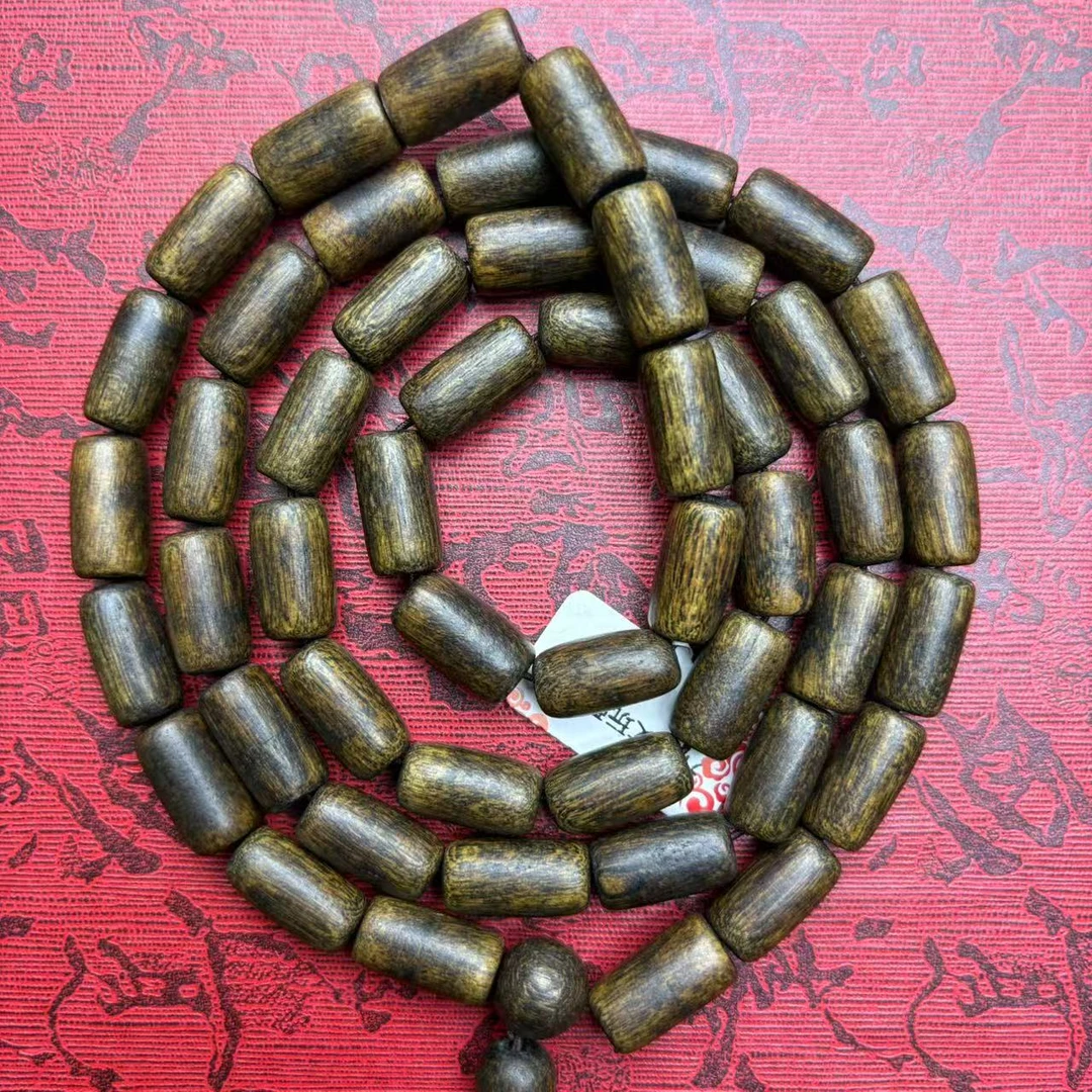 （开总文玩）天然沉香木串719