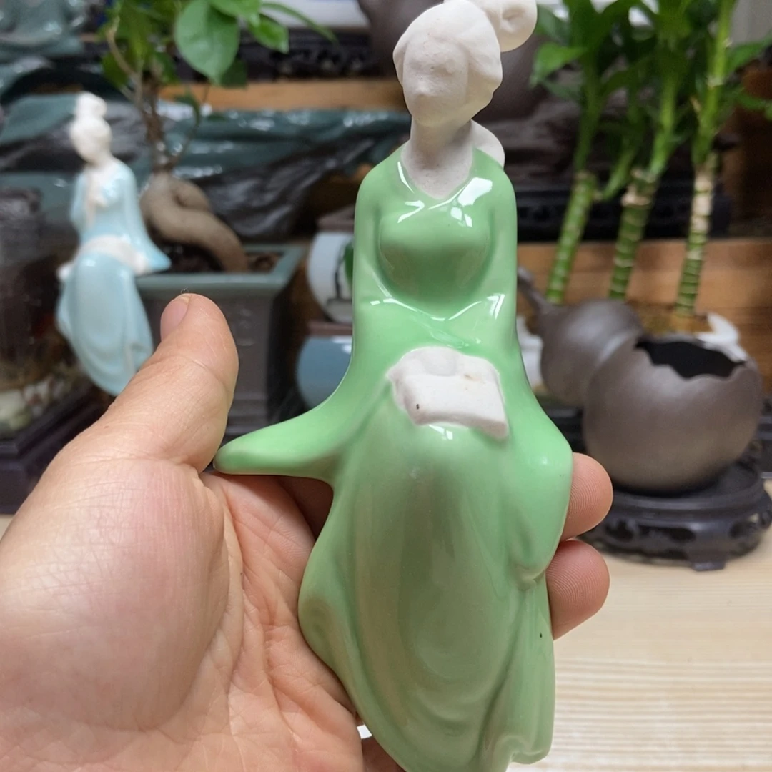 瓷片陶瓷花盆陶瓷艺术