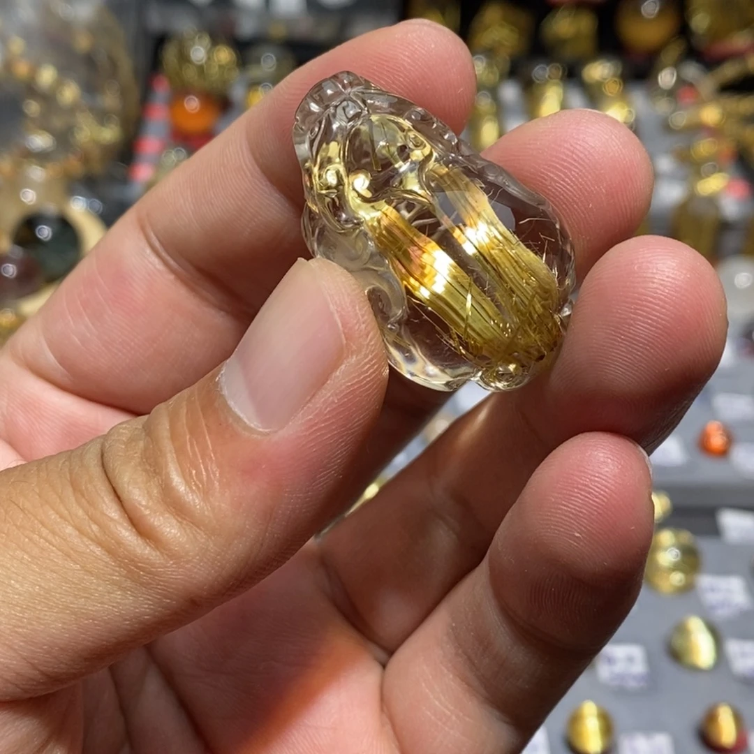 水晶手链未镶嵌钛晶貔貅