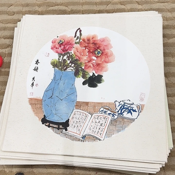 国画花鸟等图案和造型50.50