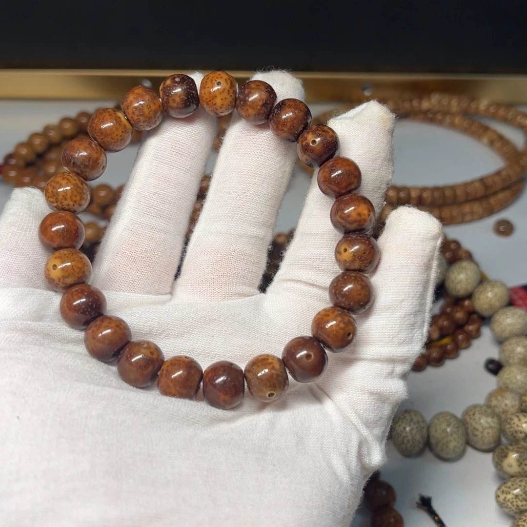 C***C星月菩提吊坠11✖️9正月鼓珠黑金色