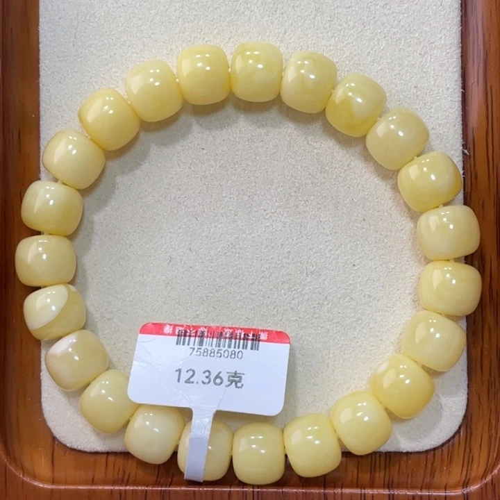 琥珀手链未镶嵌蜜蜡