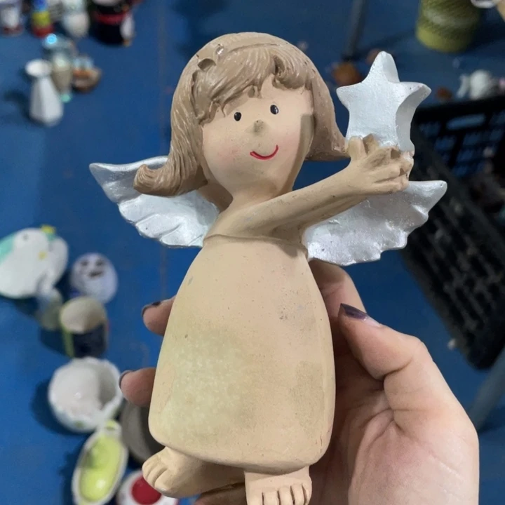 摆件家***主               微瑕。