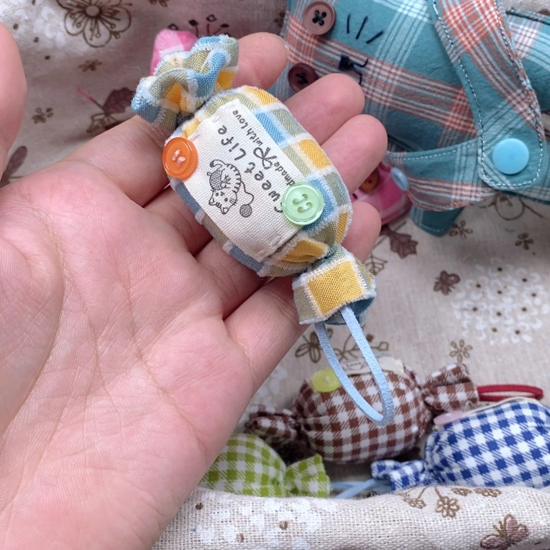 棉莱赛尔纤维糖果挂件