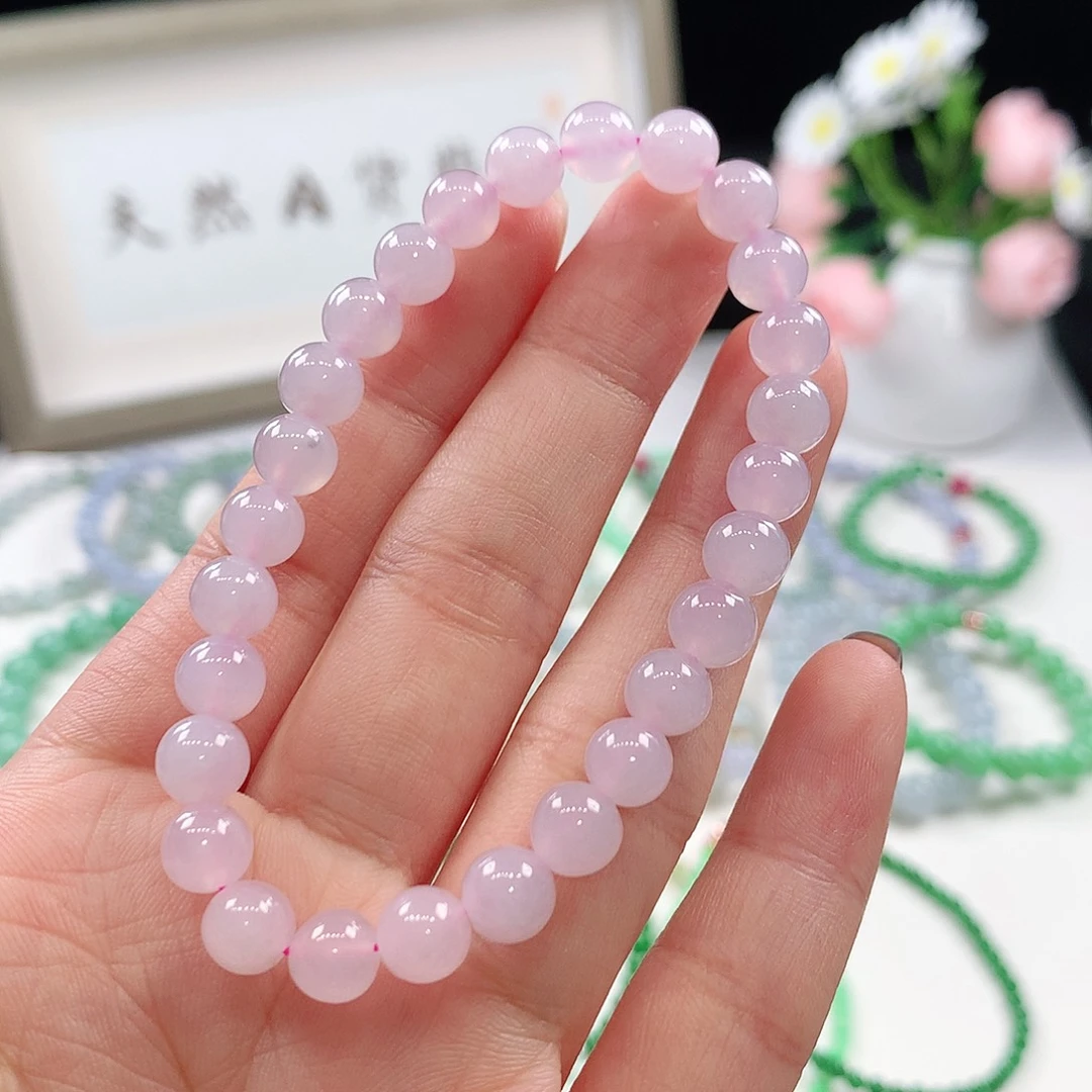 翡翠未镶嵌手链7mm