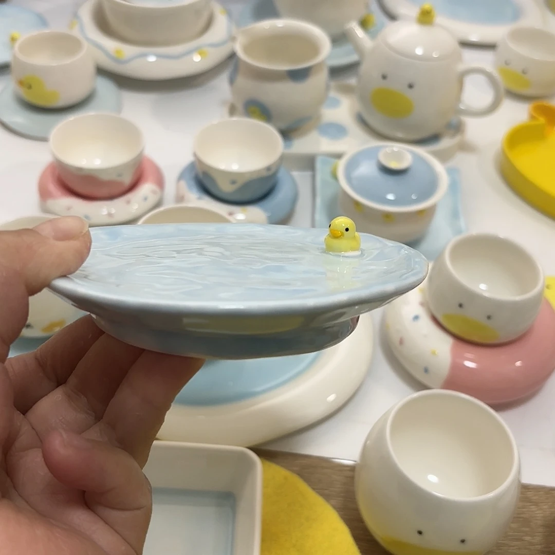 杯垫小黄鸭大号大号