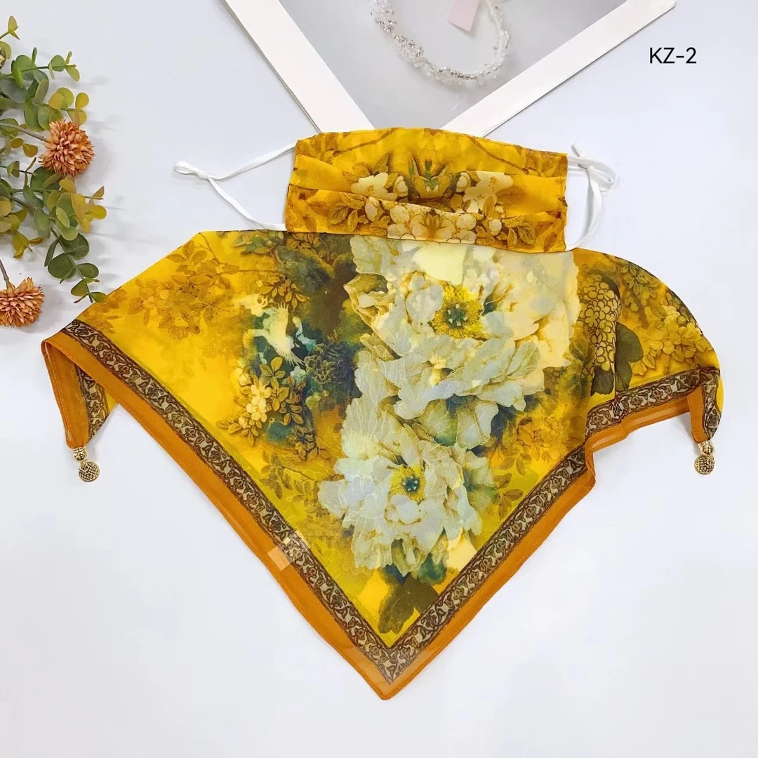 【金蕊雅巾】女士防晒面纱H01