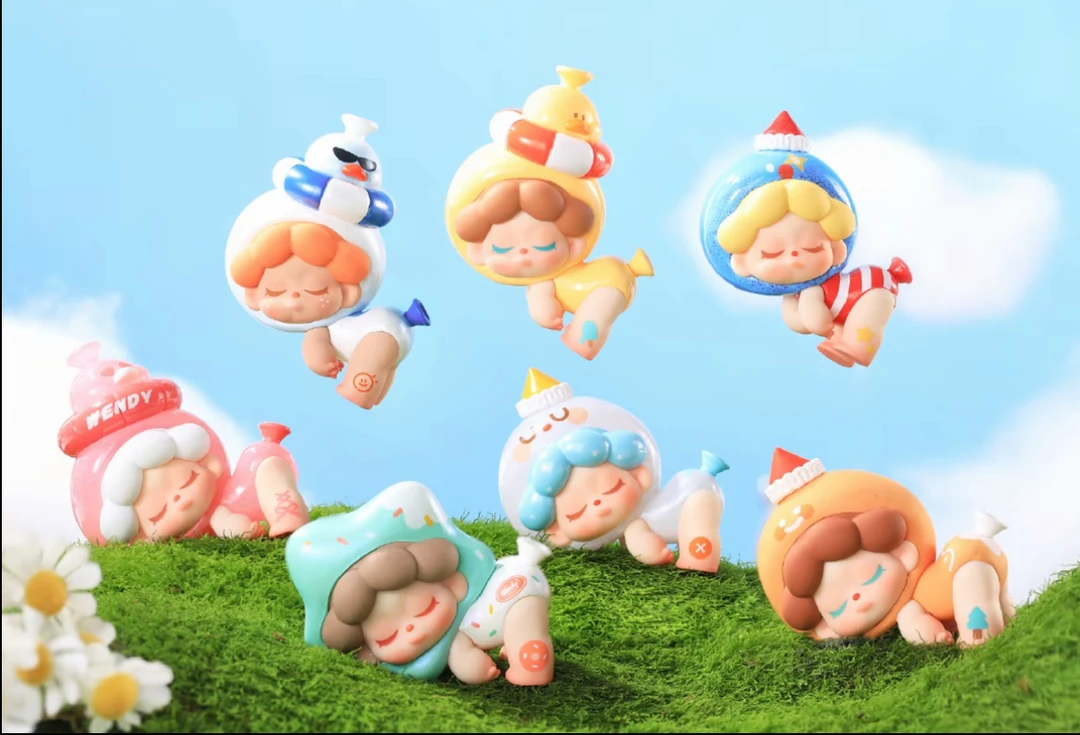 【拆盒】Wendy逃离地心小分队系列mini盲盒