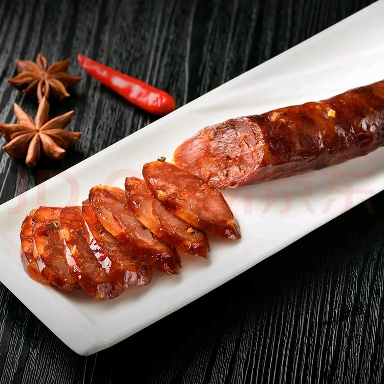 恩施柴火烟熏香肠正宗恩施腊味纯猪肉灌制