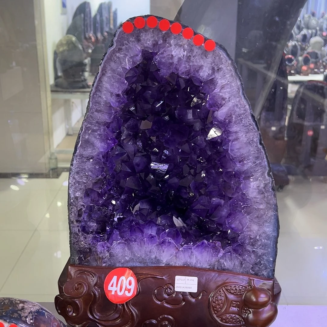 未镶嵌大型摆件（非配饰）紫晶