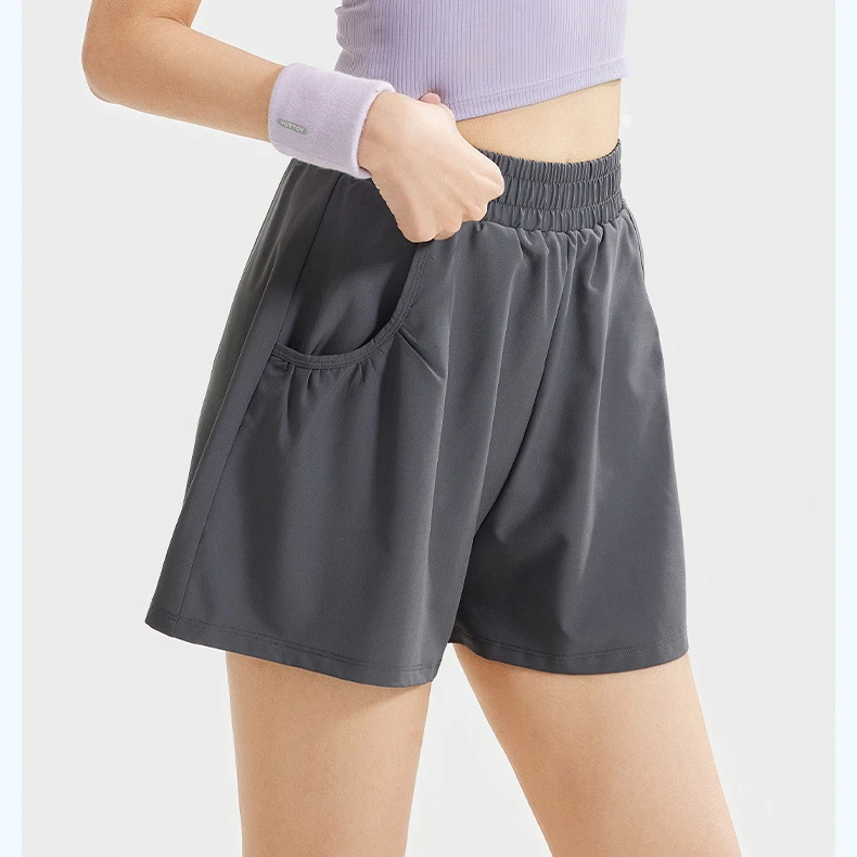 美式七分裤速干训练中裤三分薄款短裤女夏季休闲跑步裤宽松提臀