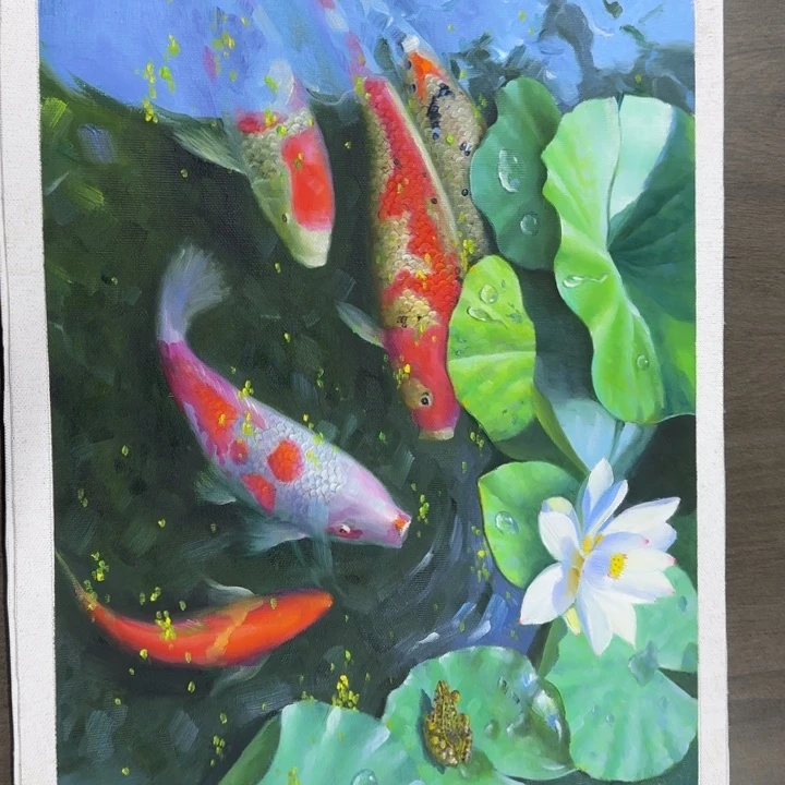 油画好想去看看那些喜欢