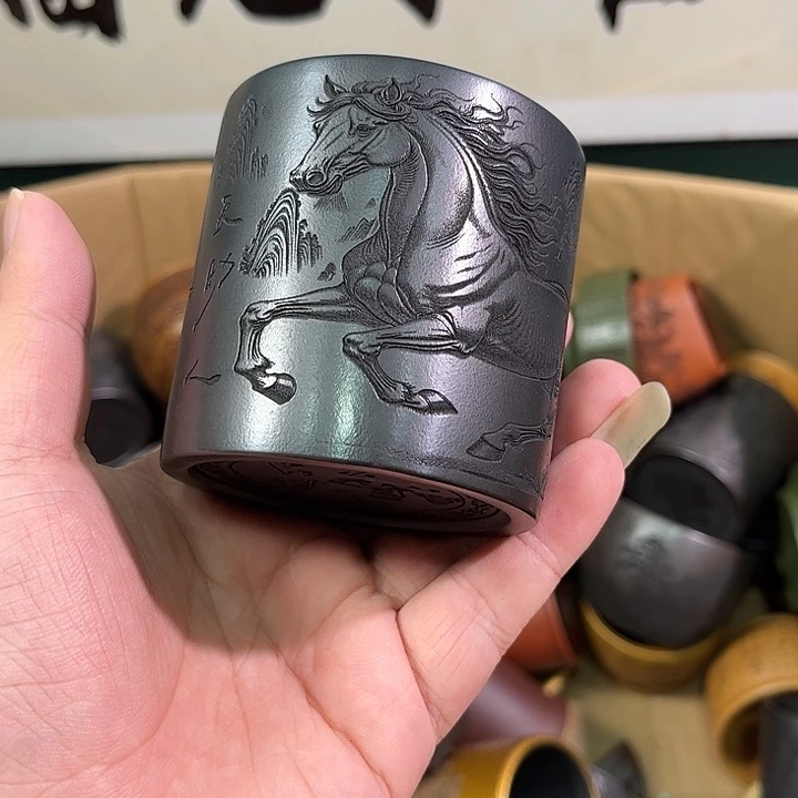 茶杯紫砂全手工紫砂主人杯