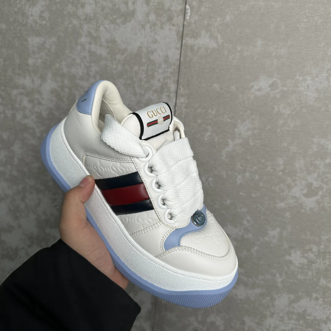 未使用 WE11 DONE 34.5*1/gucci Screener系列胖丁鞋/13217