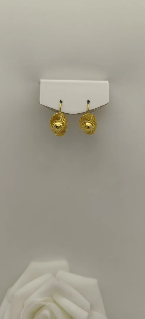 足金999 星闪耳钩耳吊时尚美观精致3.25克