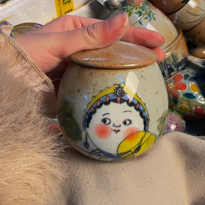 瓷片景德镇陶瓷手工手绘