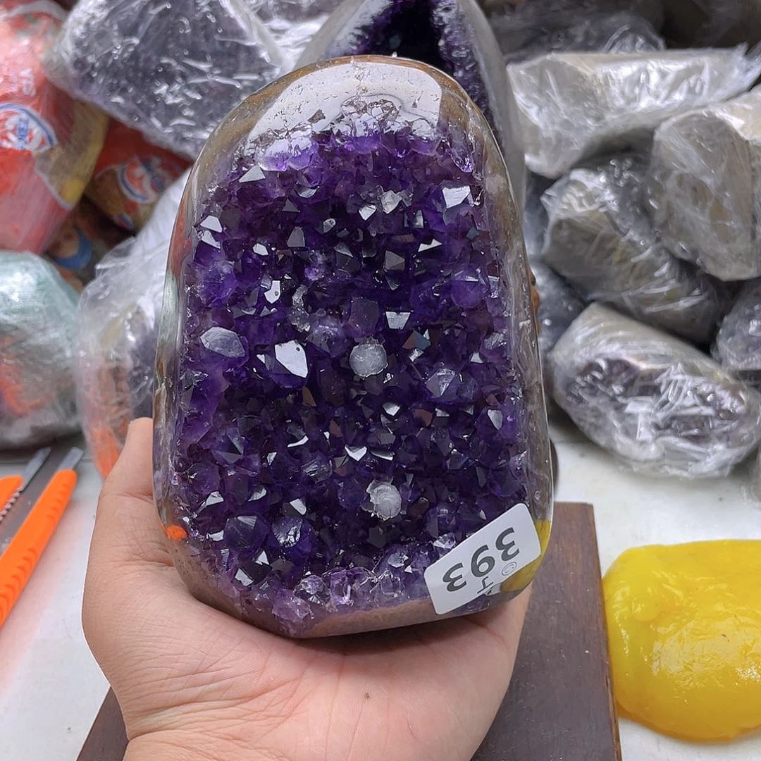 紫晶大型摆件（非配饰）未镶嵌王*