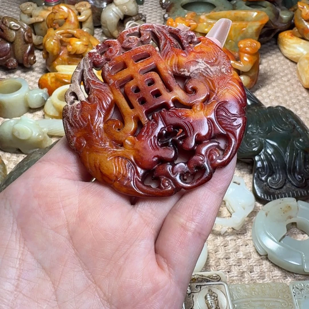 吊坠白玉菩提挂件