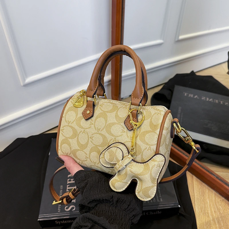 【SAIANNA/赛安娜】经典复古百搭单肩斜跨包-1002