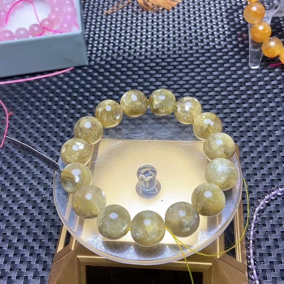 未镶嵌手链烟晶卡14