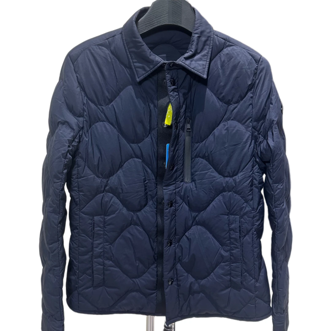 未使用 MONCLER 1130蒙口新款双拉链翻领羽绒服/2/全新