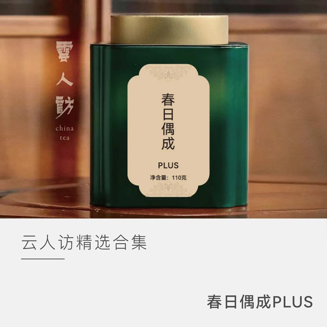 【云人访】春日偶成PLUS（素念55g+春华55g）寿眉福鼎白茶银龙